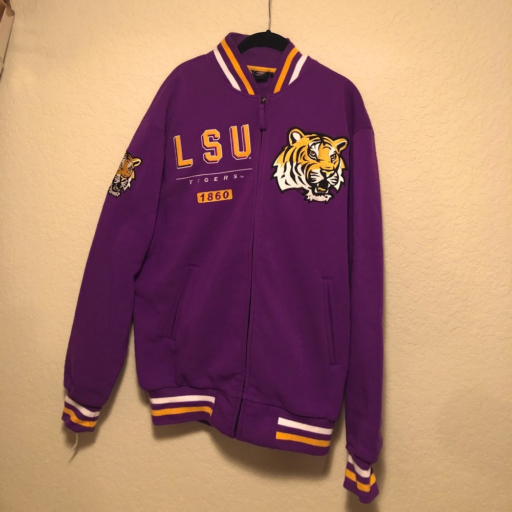 Men’s lsu lettersman jacket
